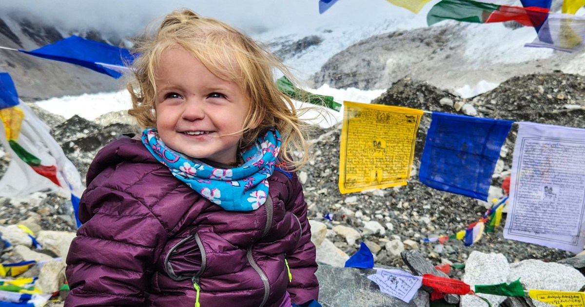 Families have taken children as young as 2 to Everest Base Camp