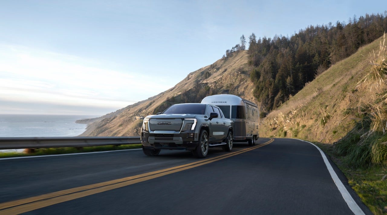 GMC 2024 Sierra EV Denali rolling out with 440-mile range and ‘crabwalk’ feature